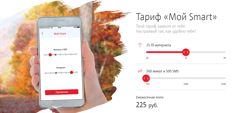 Тариф МТС "Мой Smart"
