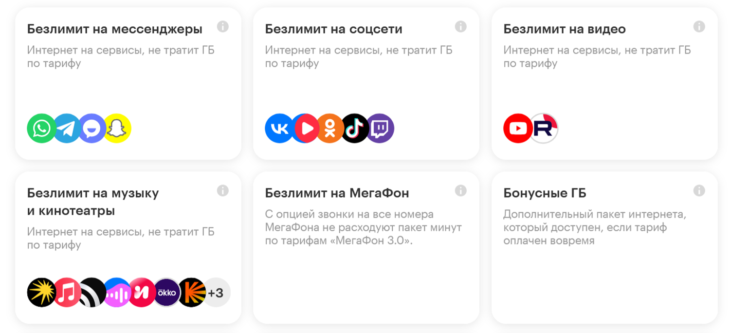 Безлимитный интернет с МегаСилами от МегаФон